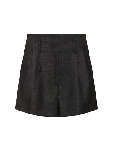 Wool Herringbone Shorts - FORTE_FORTE - Modalova