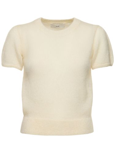 Short Sleeved Knit Top - DUNST - Modalova