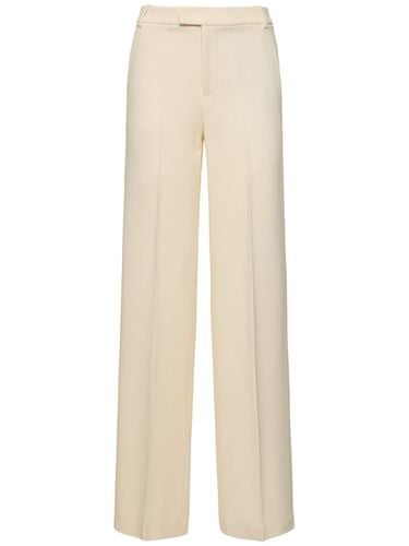 Tailored Wide Leg Pants - BLUMARINE - Modalova