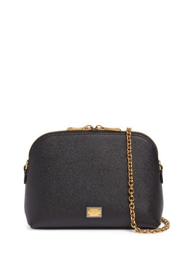 Bolso Mini Dauphine De Piel - DOLCE & GABBANA - Modalova