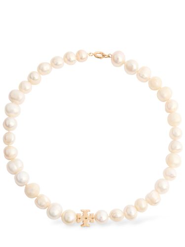 Kira Pearl Collar Necklace - TORY BURCH - Modalova