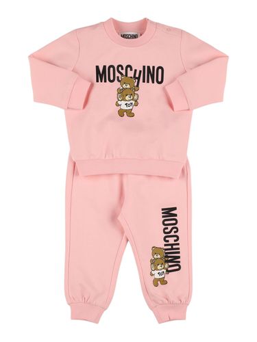 Sudadera Y Pantalones De Algodón - MOSCHINO - Modalova