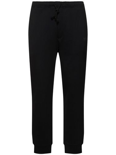 Cotton Blend Sweatpants - Y-3 - Modalova