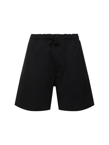 Cotton Blend Shorts - Y-3 - Modalova