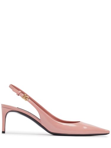 Mm Mun Leather Slingback Pumps - DOLCE & GABBANA - Modalova