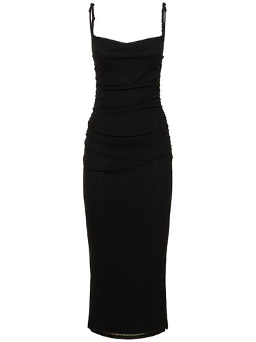 Alexa Fitted Jersey Midi Dress - NANUSHKA - Modalova