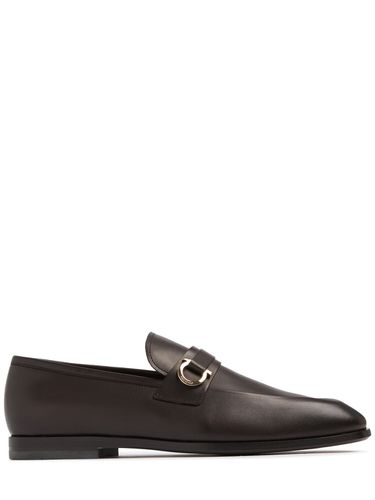 Florio Leather Loafers - FERRAGAMO - Modalova