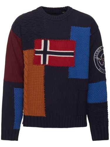 Patchwork Sweater - NAPAPIJRI - Modalova