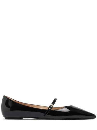 Mm Emilia Lacquered Faux Nappa Flats - STUART WEITZMAN - Modalova