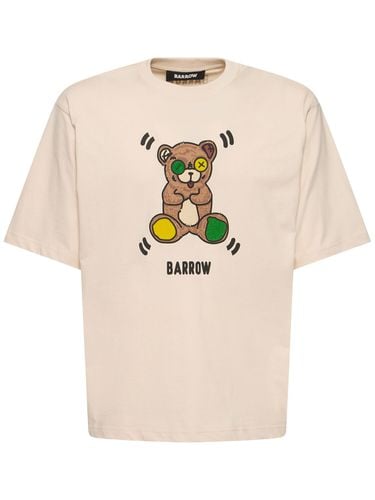 Bedrucktes T-shirt Aus Baumwolljersey - BARROW - Modalova