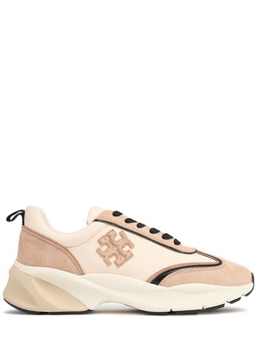 Mm Good Luck Leather Sneakers - TORY BURCH - Modalova