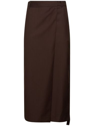 Maxi Tie Skirt - DUNST - Modalova