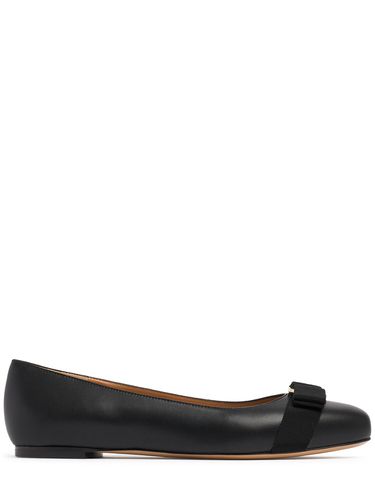 Mm Varina Soft Leather Ballerina Flats - FERRAGAMO - Modalova