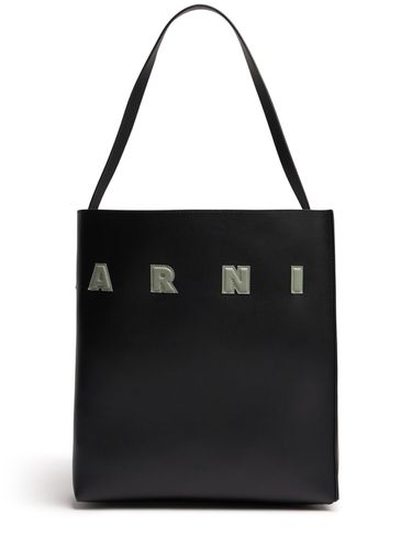 Medium Museo Hobo Leather Tote Bag - MARNI - Modalova