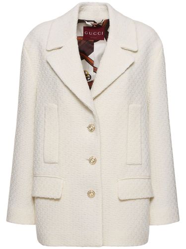 Gucci white coat best sale