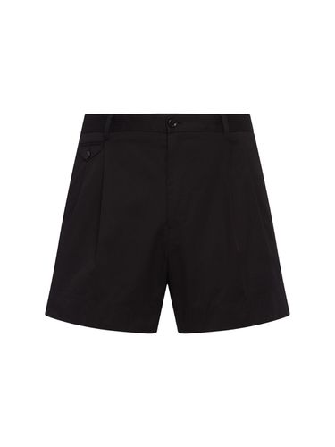 Double Pleat Bermuda Shorts - DOLCE & GABBANA - Modalova