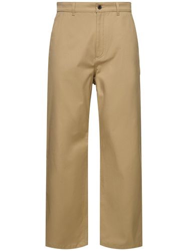 Stretch Cotton Canvas Cargo Pants - VALENTINO - Modalova