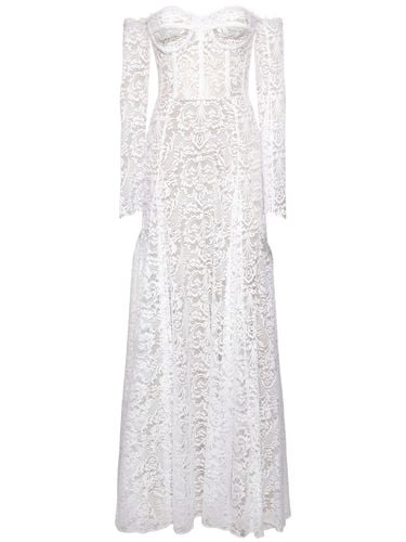 Embroidered Off-the-shoulder Long Dress - ZUHAIR MURAD - Modalova