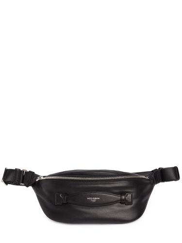 Logo Smooth Leather Belt Bag - DOLCE & GABBANA - Modalova