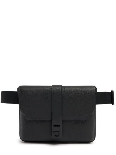 Twins Logo Leather Belt Bag - FERRAGAMO - Modalova