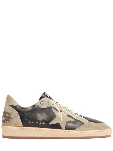 Sneakers Aus Leder „ballstar“ - GOLDEN GOOSE - Modalova