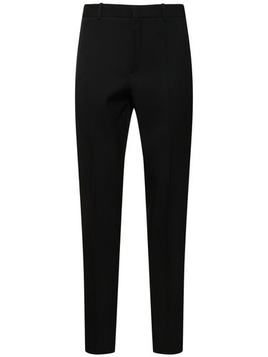 Sharp Wool Gabardine Pants - JIL SANDER - Modalova