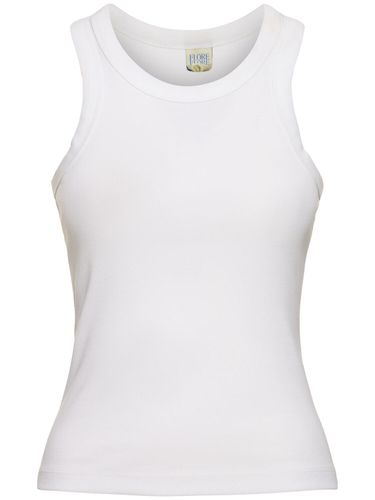 Hannah Tank Organic Cotton Rib Tank Top - FLORE FLORE - Modalova