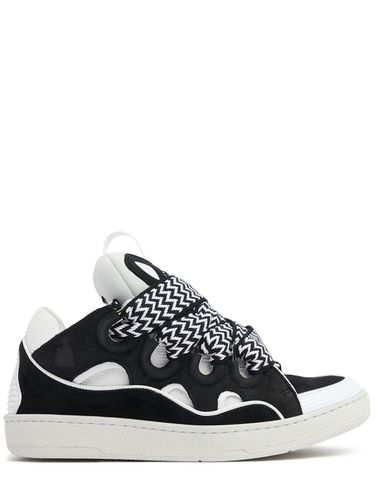 Mm Curb Leather Low Top Sneakers - LANVIN - Modalova