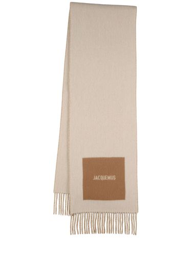 L'echarpe Rond Carré Wool Scarf - JACQUEMUS - Modalova