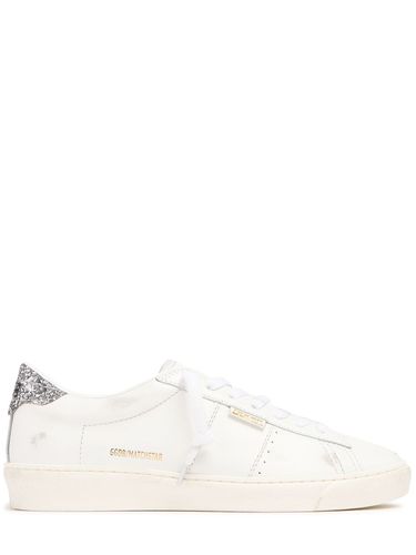 Mm Matchstar Leather Sneakers - GOLDEN GOOSE - Modalova