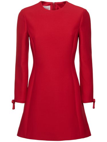 Crepe Mini Dress - VALENTINO - Modalova