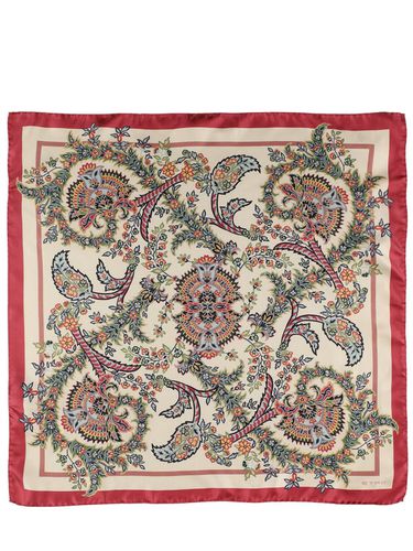 Printed Silk Scarf - ETRO - Modalova