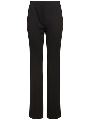 Yana Pleated Wool Blend Straight Pants - MAX MARA - Modalova