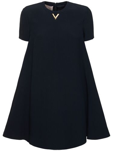 Structured Couture Mini Dress - VALENTINO - Modalova