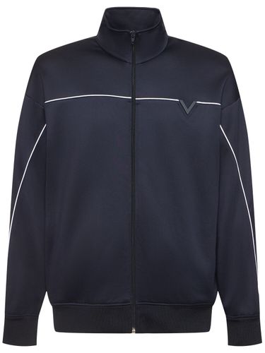 Double Cotton Blend Jersey Tracksuit - VALENTINO - Modalova