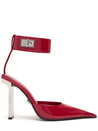 Mm Patent Leather Pumps - VERSACE - Modalova