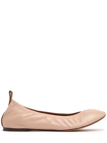 Mm Leather Ballerina Flats - LANVIN - Modalova