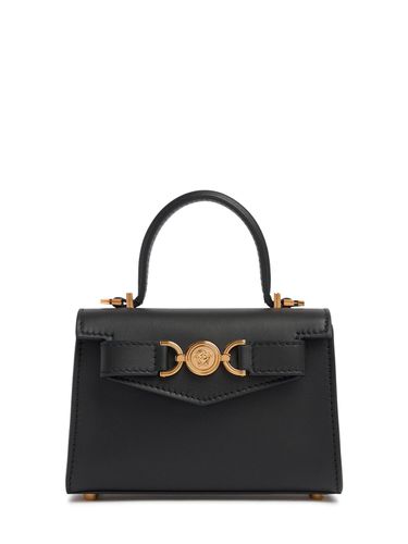 Mini Medusa '95 Leather Top Handle Bag - VERSACE - Modalova