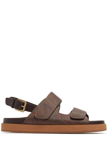 Mm Leather Sandals - ETRO - Modalova