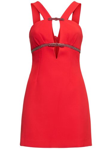 Crepe Mini Dress - SELF-PORTRAIT - Modalova