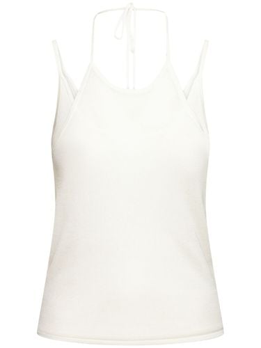 Tank Top Halter De Punto - ST.AGNI - Modalova