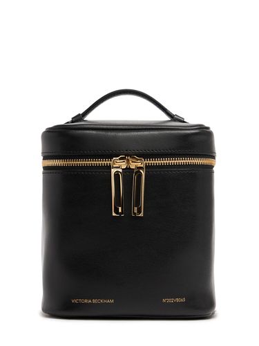 Leather Cube Vanity Case - VICTORIA BECKHAM - Modalova