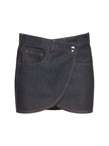 Cotton Denim Mini Skirt - COPERNI - Modalova