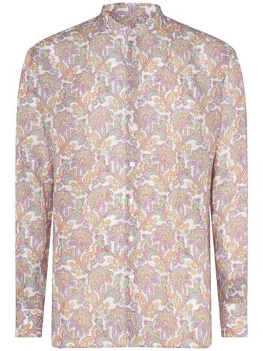 Guru Printed Linen Shirt - ETRO - Modalova