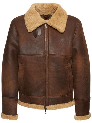 Pilotenjacke Aus Ausgeblichenem Shearling - GIORGIO BRATO - Modalova