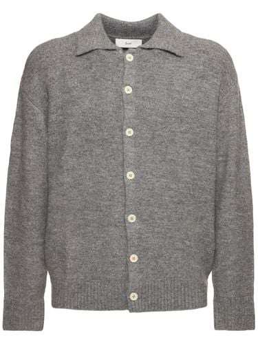 Unisex Polo Knit Cardigan - DUNST - Modalova