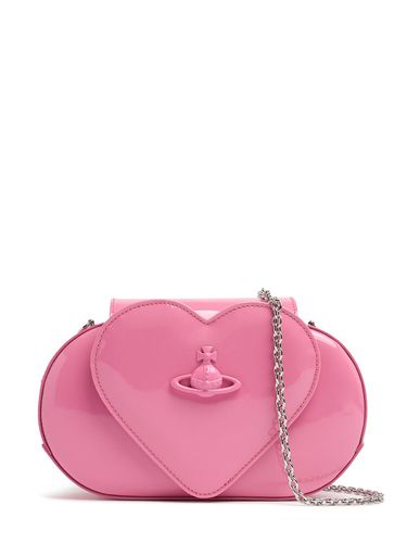 Jonny Heart Flap Patent Leather Bag - VIVIENNE WESTWOOD - Modalova