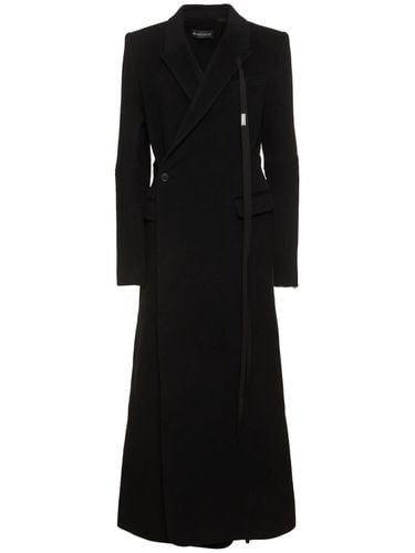 Eleni Wool Felt Long Coat - ANN DEMEULEMEESTER - Modalova