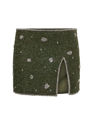 Embellished Mini Skirt - GIUSEPPE DI MORABITO - Modalova