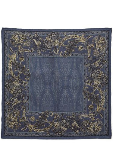 Silk Pocket Square - ETRO - Modalova